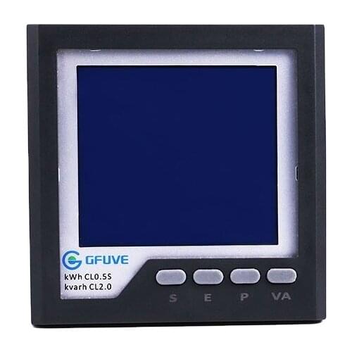 RJ45 Power meter with datalogger and software panel meter FU2200A