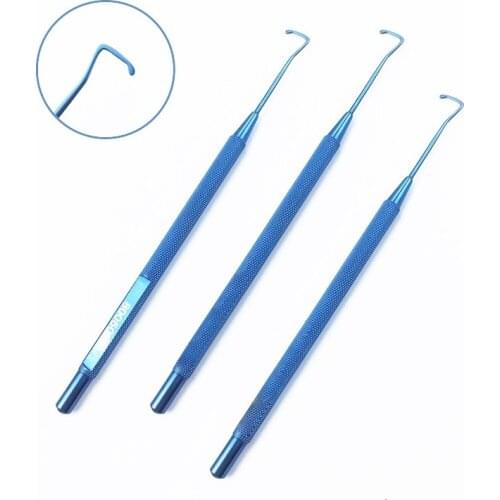 Muscle Hook Ophthalmic Helveston Muscle Hook Veterinary surgical eye tools