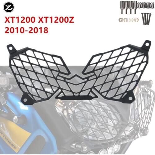 Motorcycle modification Headlight Guard Protector Protector Grille Cover For XT1200Z XT 1200 Z Super Tenere 2010-2018