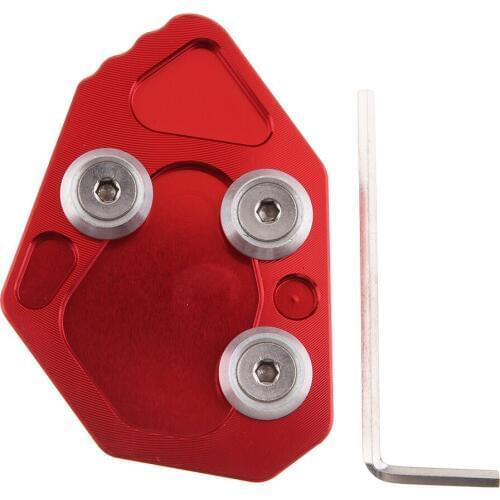 Motorbike Kickstand Side Stand Extension Support Plate for BMW K1200S/R 05-08 K1300S/R 09-14