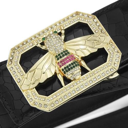 2019 High Quality full grain leather genuine leather belts men fashion luxury brand Cowskin Waist Strap Casual cintos masculinos