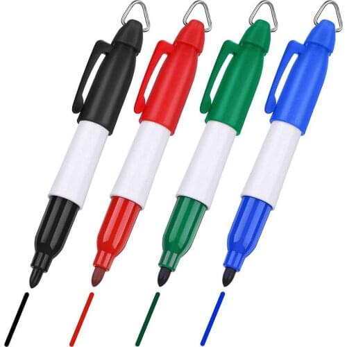 Golf Ball Triple Track 3 Line Marker Chrome Stencil And Marker Pen Golf Ball Manual Marker Marker Three Lines Drawing Tool