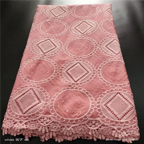 Latest African French Guipure Beaded Lace Fabric High Quality Lace Material Nigerian Tulle Net Laces Fabrics J269 (1)