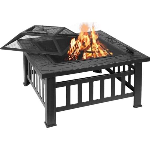 Barbecue Stove Home Villa Stove Courtyard Garden Indoor Heating Table Charcoal Barbecue Stove Heating Brazier Outdoor Table