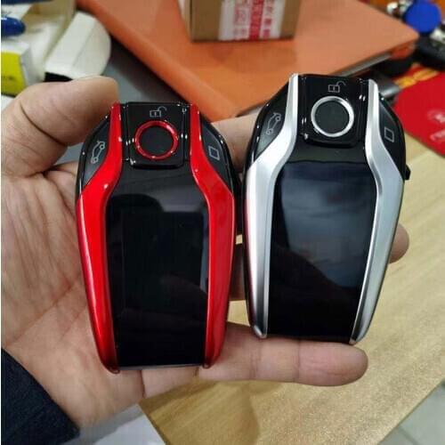 PKE LCD Remote Control 2 way fit Remote Start for car with one Button Start Stop