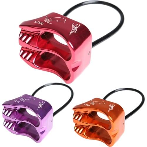Portable Belay Rappel Device Anti-twisting Safety Ring Belay Device Outdoor Climbing Carabiner Climbing Equipment