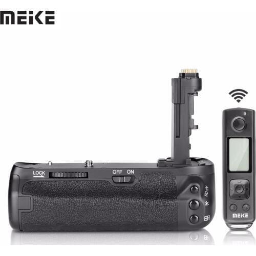 Meike MK-6D2 Pro Battery Grip Built-in 2.4GHz Remote Controller to Control shooting Vertical-shooting Function for Canon 6D II
