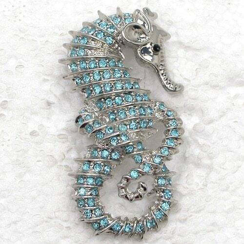 Rhinestone Seahorse Pin brooches Fashion brooch C945 R