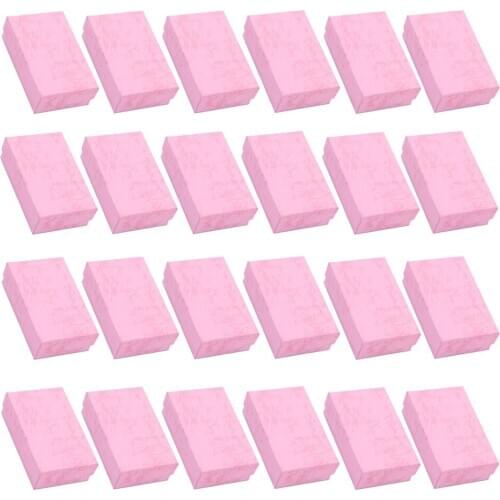 24 Pieces Jewelry Gift Box Set Paper Cardboard Jewelry Holder Cases