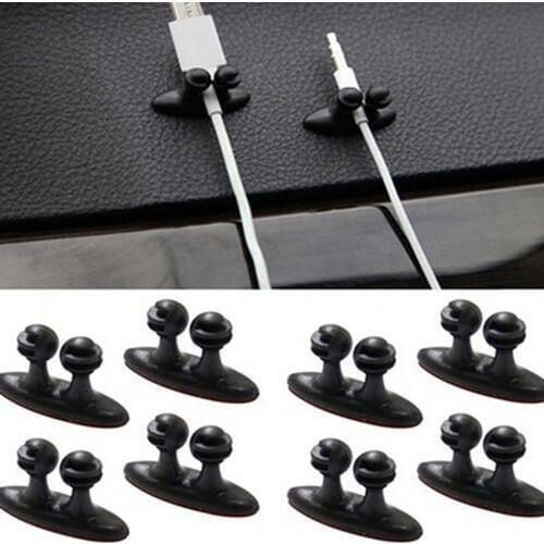 8Pcs/Lot Car Wire Clip USB Fixed Clamp for Mercedes-Benz w220 w202 w210 w203 w204 w163 w639 w638 w168 gl vito viano cla c180