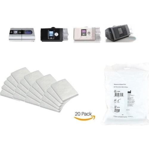 80% Hot Sale 20Pcs Universal Disposable Replacement Cotton Air Filters for ResMed S9 S10