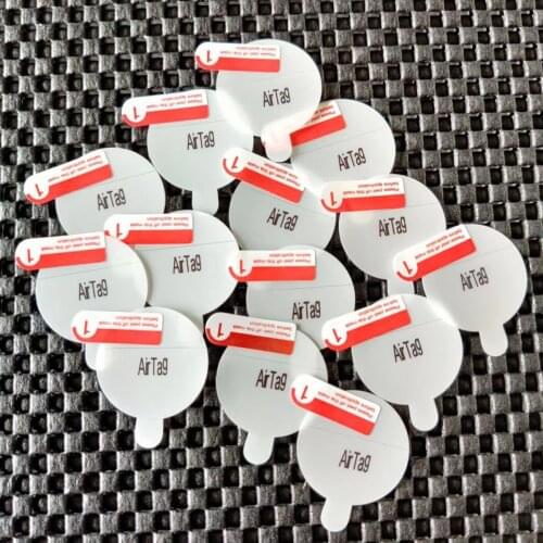 10PCS Full Cover Hydrogel Film For Apple Airtag Front Back Screen Protector Protective Nano Film Not Glass