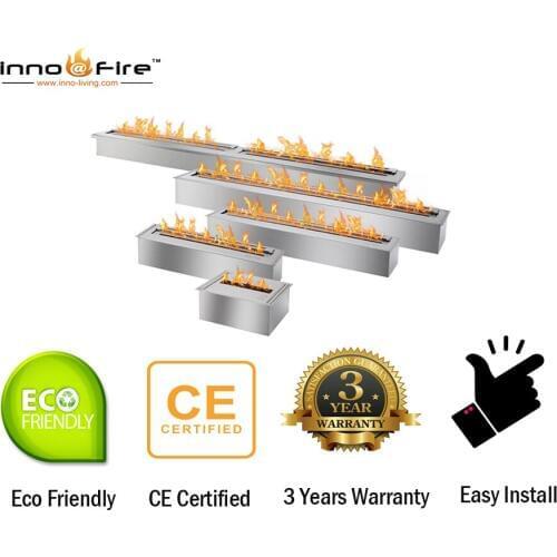 Inno living fire 62 inch burner bioethanol manual outdoor burner fire place