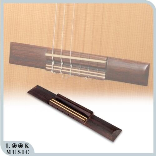 Rosewood Classical Guitar Bridge For 41 inch Acoustic Guitar Parts 6 String RoseWood Bridge Acoustic Classical Guitar