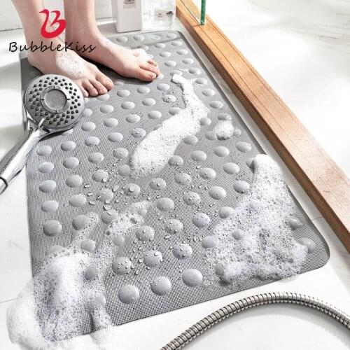 Bubble Kiss Bath Mat High-Density Rubber Material Not Easy To Deform Non-Slip Suction Cup Shower Room Bathroom Massage Feet Mat