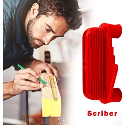 Mark Center Finder Centering Scriber Marking Gauge Alignment Line Carpenter Tool Practical Magnetic Center Line Scriber Finder
