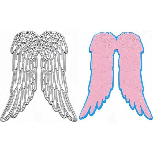 Wings Metal Cutting Dies For Scrapbooking New 2021 Embossing Slimline Dies Die Cuts For Card Making Supplies Embossing Stencil