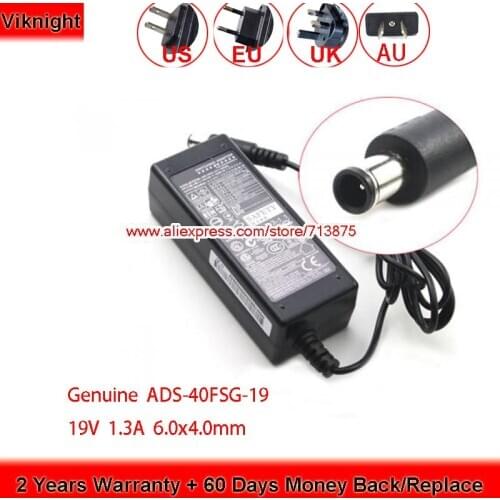 Genuine ADS-40FSG-19 EAY62512004 AC Adapter for LG 19V 1.3A E1948SX RDT198LM E2251T-BN MONITOR ADS-40SG-19-3 19025G LCAP21