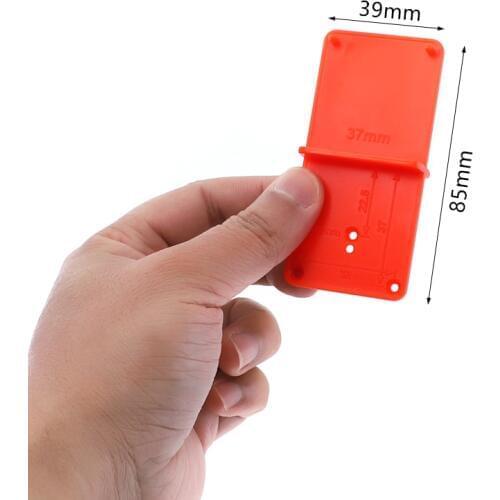 Hinge Hole Drilling Guide 35mm 40mm Hing Installation Jig Door Cabinet Hinge Hole Locator Woodworking Tool