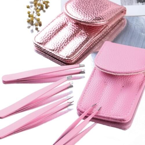 Eyebrow Trimming Tweezers Beauty Tool Professional Durable Stainless Steel Anti-rust Coating Eyebrow Trimming Clip