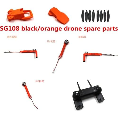 SG-108 SG108 DM001 L108 RC drone Quadcopter spare parts blade remote arm motor bosy shell Storage bag