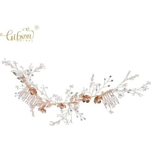 Tropical Beach Accessories Headpiece Hair Side Comb Wedding Bridal Hair Comb