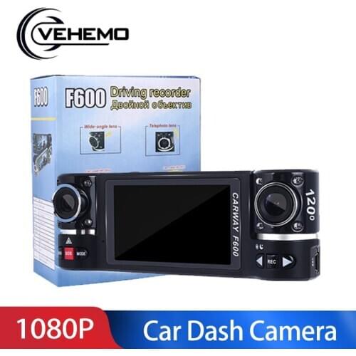 Vehemo Durable 1080P Car Dash Cam Loop Recording Driving Recorder Night Vision Motion Detection Car Camera