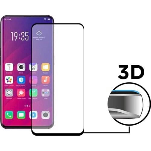 Tempered Glass Mobile Screen Protector Oppo Find X KSIX Extreme 3D
