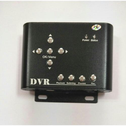 2 Channel Mini DVR Motion Detection Truck Vehicle Video Recorder SD Card Car DVR