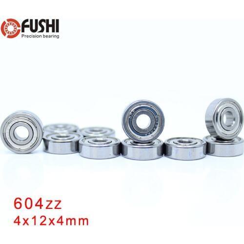 604ZZ ABEC-5 (100PCS) 4x12x4 MM Miniature Ball Bearings 604ZZ EMQ Z3V3