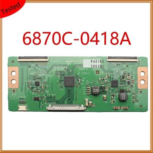 6870C-0418A T Con Board LG TV Card Tcom 6870C0418A Original Display Equipment Tcon Board Equipment For Business 6870C 0418A