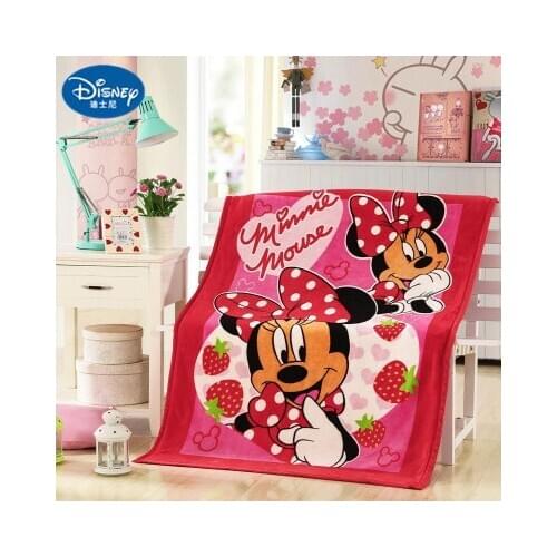 Disney Mickey Minnie mouse Blankets Holiday blanket 70x140CM Girls Boys Childrens Kids Bed Home Bedroom Decoration Flannel