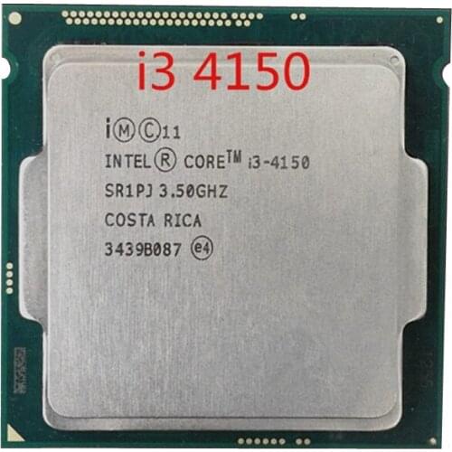 Intel Core i3 4150 I3-4150 3.5GHz SR1PJ Dual Core LGA1150 CPU Processor CAN WORK