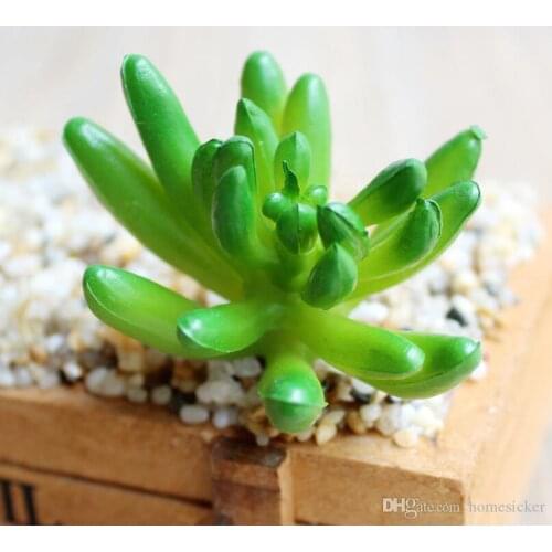 Artificial Succulent Plants Emulational Cactus Plants for Office Home Table Desk Garden Displayed Mini Flower Decoration