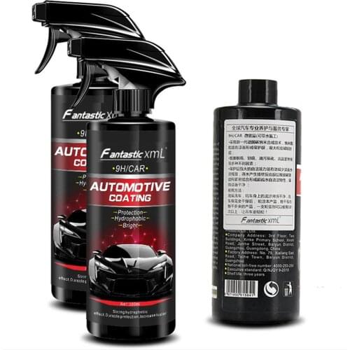 Ceramic Spray Coating Car Polish Spray Sealant Top Coat Quick Nano-Coating 500ML Quick Coat Ceramic Waterless Wash Shine Protect
