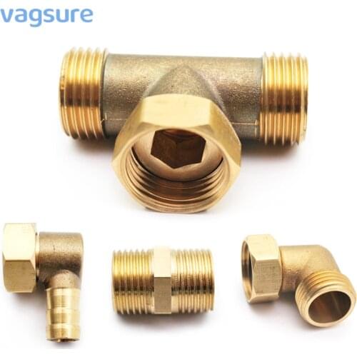 Brass Hose Barb Pipe Fitting Elbow G1/2 Male Thread Barbed Coupling Connector Joint Adapter for Plumbing Pneumatic Accessories