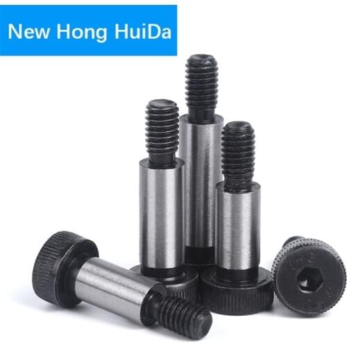 M5 M6 M8 M10 M12 M16 Dia 6 8 10 12 16 20mm Hexagon Screw Shaft 12.9 Steel Hex Socket Cap Head Shoulder Roller Bearing Screw Bolt