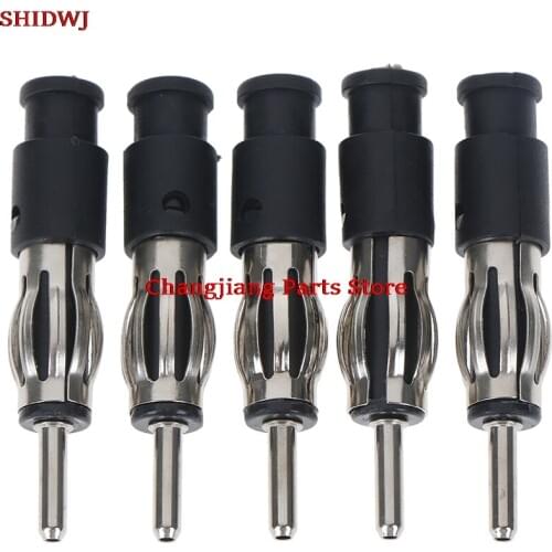 New 5 pcs/lot Car Antenna Topper CD Radio Male Aerial Plug Adapter Plastic Handle Connector