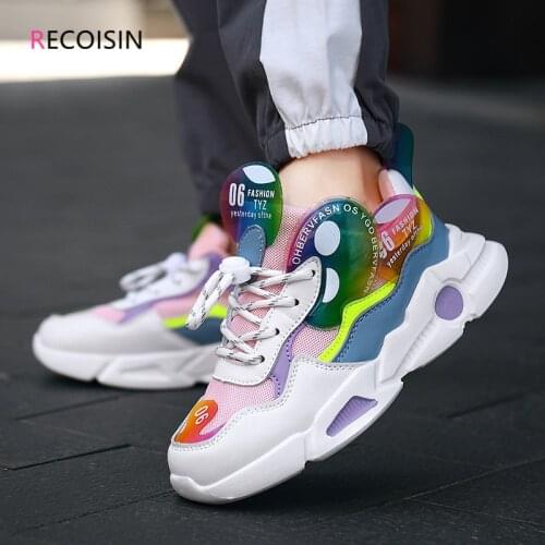 RECOISIN New Autumn Children Shoes High Quality Sports Shoes for Girls Fashion Running Sneakers Kids Shoes Boys Chaussure Enfant