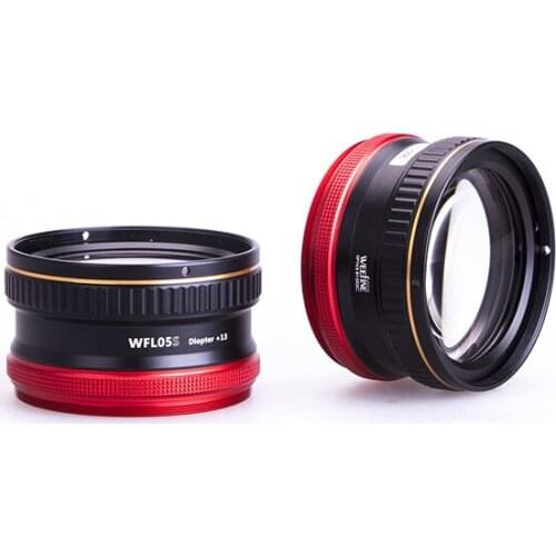 Diving photography WFL05S +13 macro lens close-up lens multi-layer optical coating m67 lens
