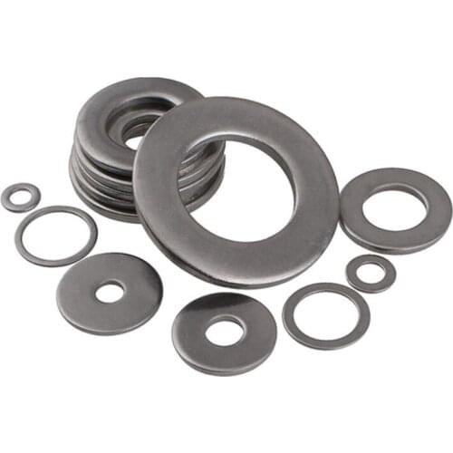 M8 M10 M12 Gaskets Washers stainless steel Flat Metal washer gasket 12-20mm Outside diameter 1mm thickness