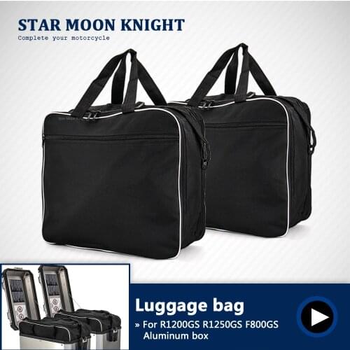 R1200GS R1250GS LC ADV Motorcycle Bag Saddle Inner Bags PVC luggage bags For BMW R1200GS LC Adv R1200 GS F800GS Adventure ADV