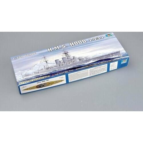 Trumpeter 1/700 05741 HMS Battle Cruiser Hood 1931