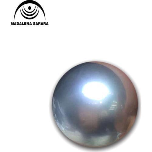 MADALENA SARARA AAA TAHITIAN SEA WATER PEARL 10mm Natural Light Black Plantinum Grey Luxury Jewelry