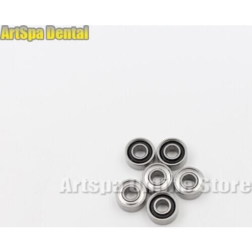 10pcs Dental Bien Air Handpiece Bearing Ceramic Bearing Balls With Dust Cover
