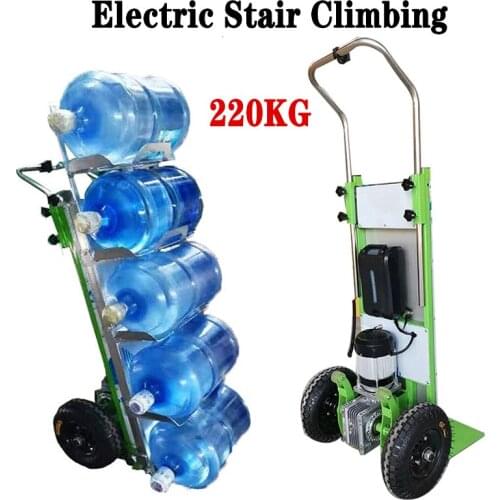 220kg electric Stair Climbing, Hand trolley Stair Climber Climbing Cart Hand Trolley Climb Cart Flat Truck