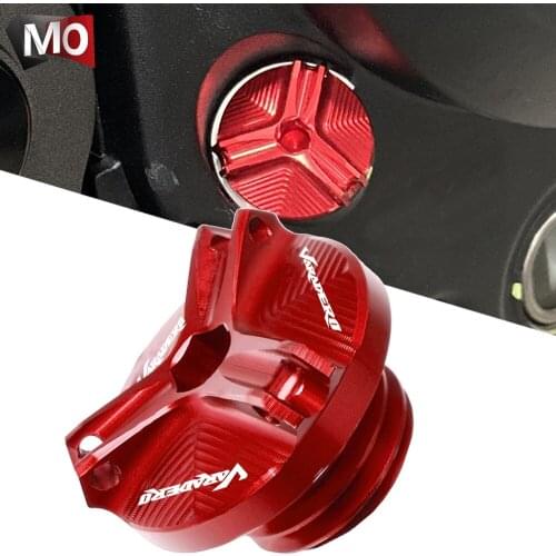 Motorcycle Accessories Engine Oil Cup Plug Cover For Honda XL1000 XL1000V VARADERO M20*25 Motorcoss CNC Aluminum Oil Filler Cap