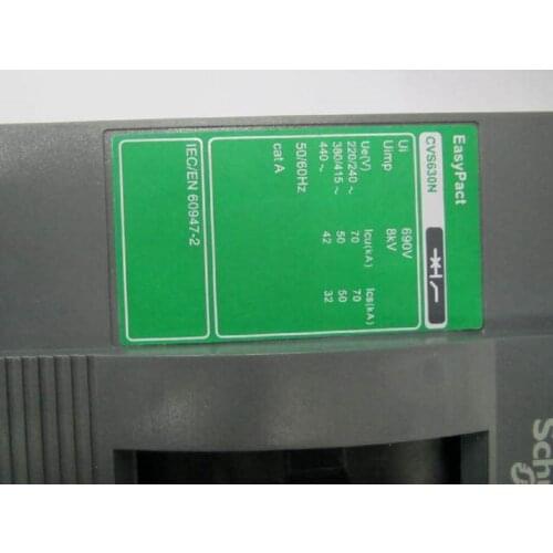 Schneider electric CVS Molded-Case Circuit Breakers Switch MCCB CVS630N 3P/3d TM500D TM600D ETS 2.3 630A 50KA at 380/415V