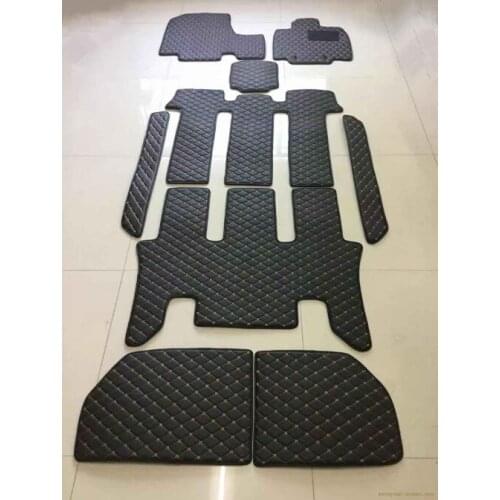 Custom full set car floor mats for Honda Step WGN Stepwagon RG1 RG3 RK1 RK5 RP 7 8 seats 2020-2005 waterproof durable carpets