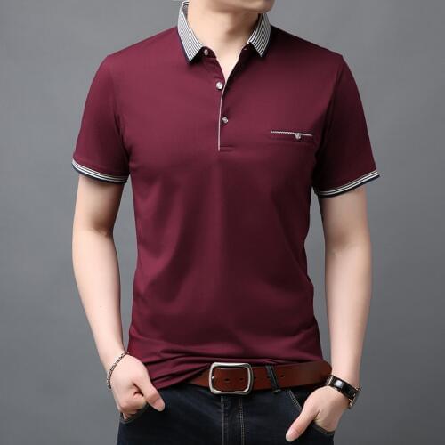 DILEMO Mens Summer Polos